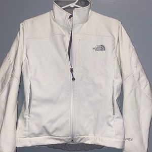 Never worn North face zip up coat